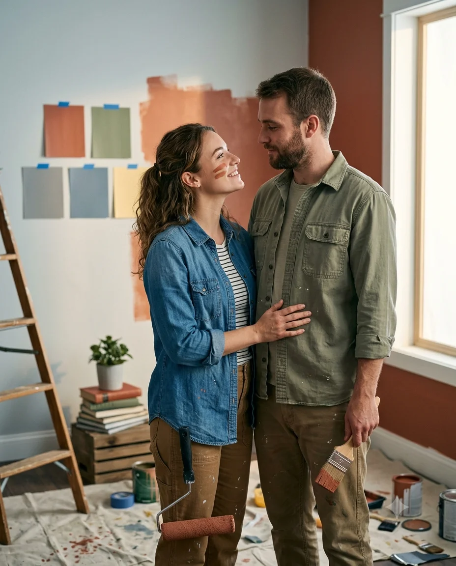 Home Renovation Teamwork