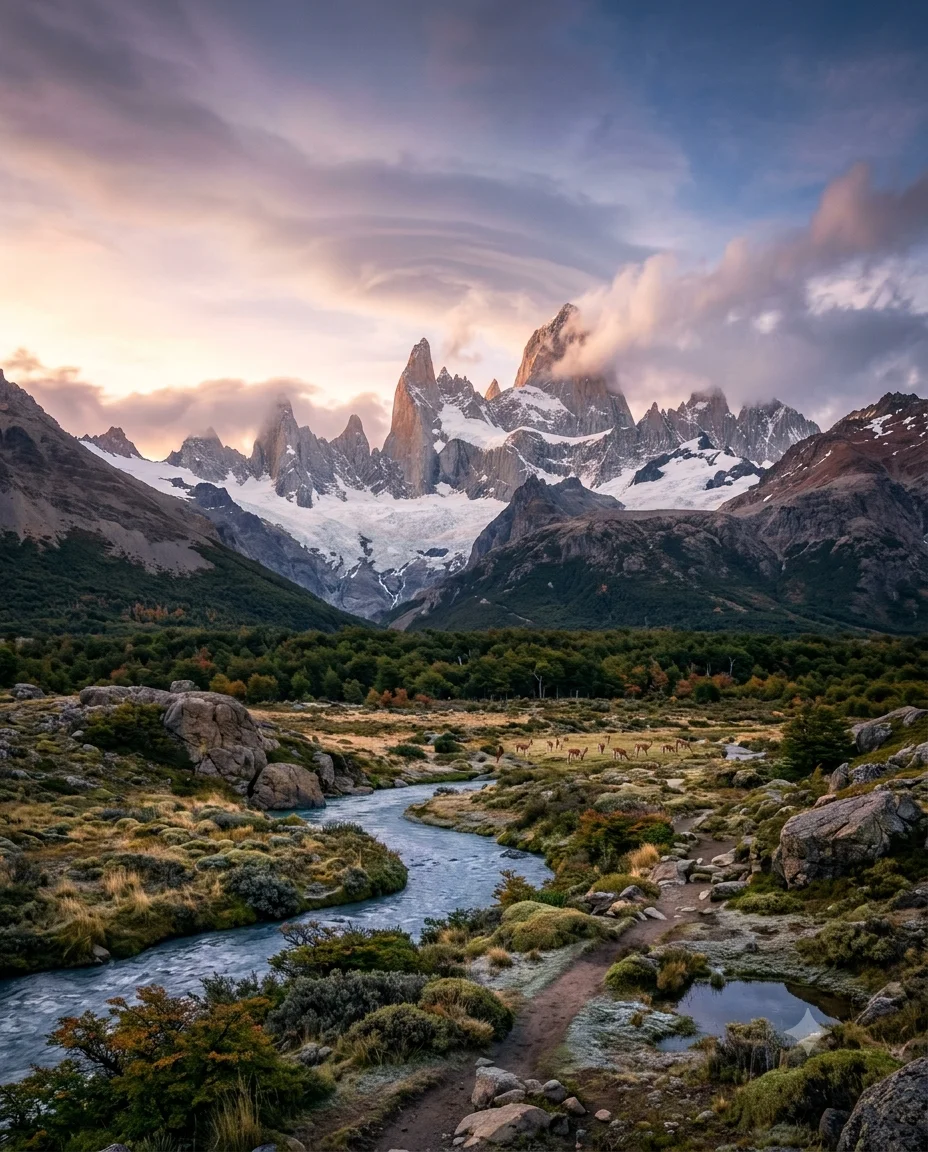 Patagonian Sunrise Valley