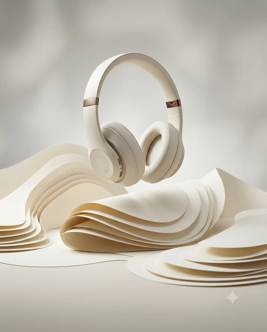 Minimal Wireless Headphones