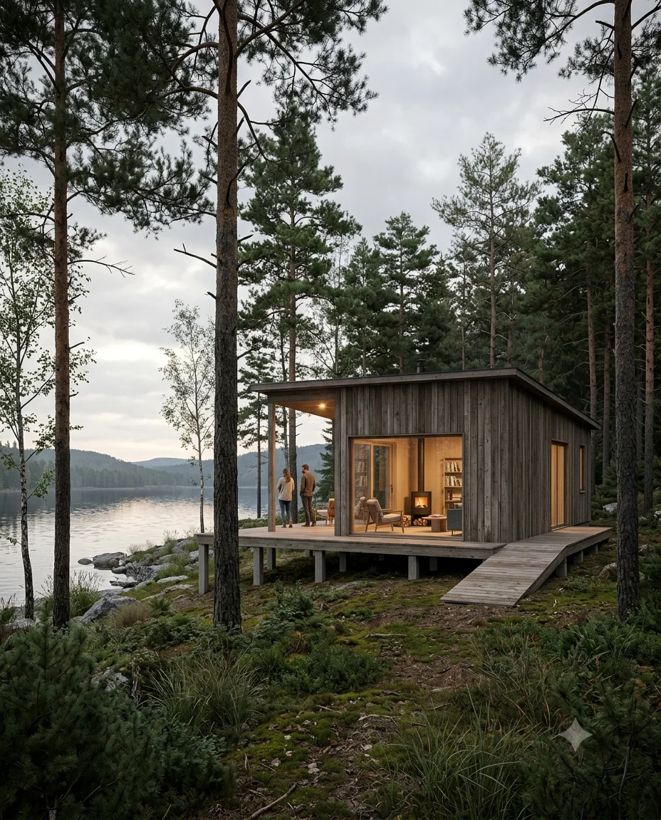 Timber Forest Retreat