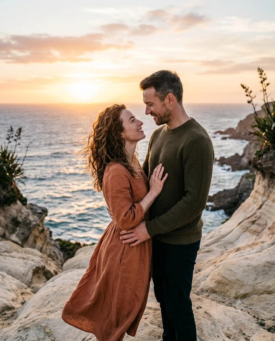 Coastal Engagement Portrait