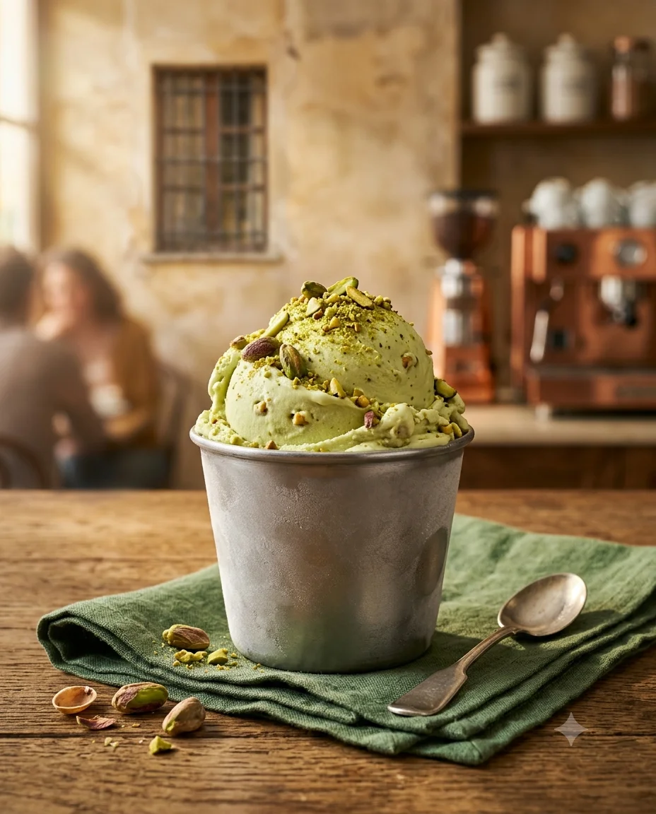 Pistachio Gelato Scoop