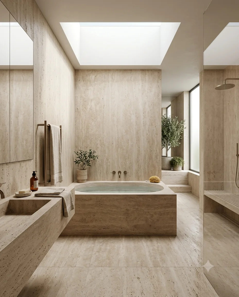 Spa-Inspired Bathroom
