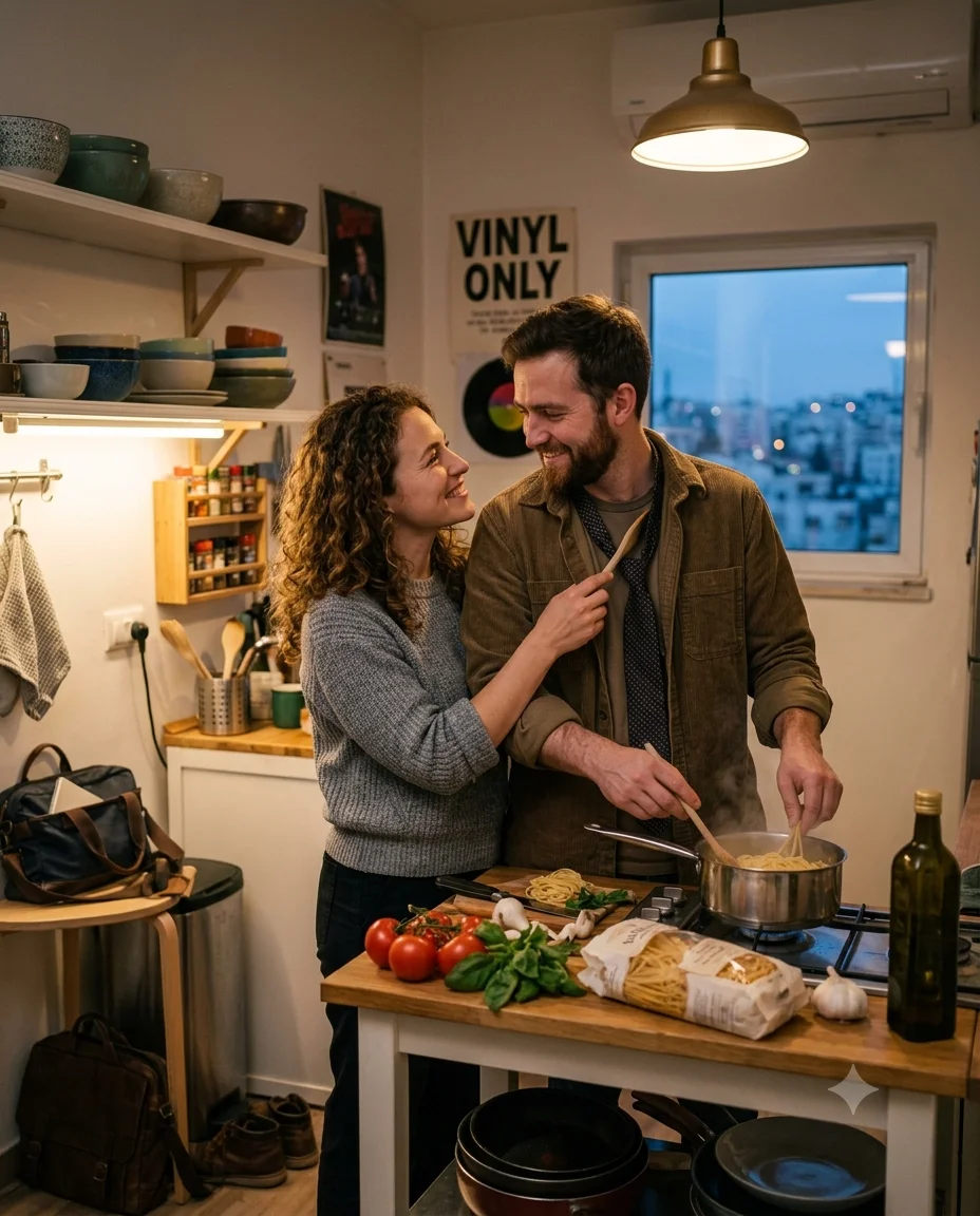 Cooking Together After Work