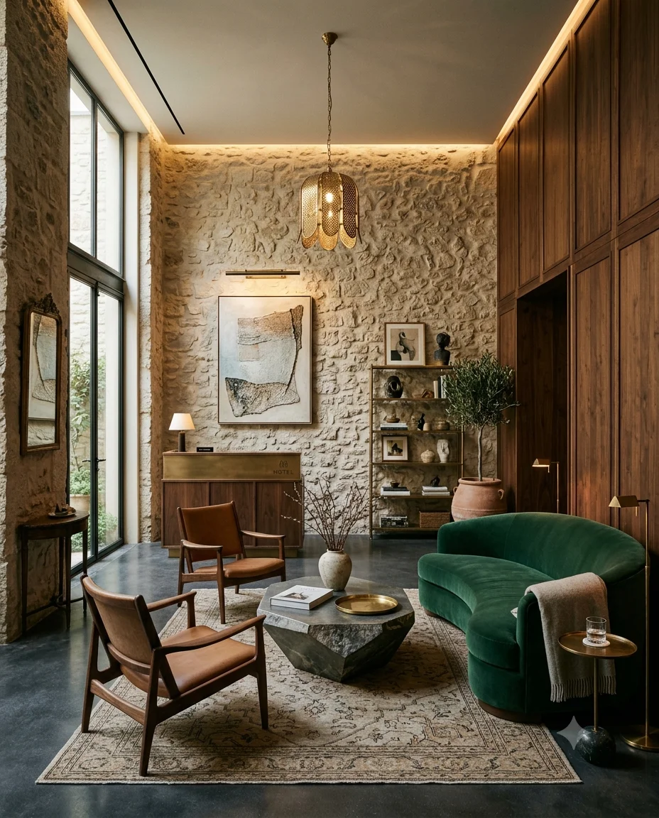 Boutique Hotel Lobby