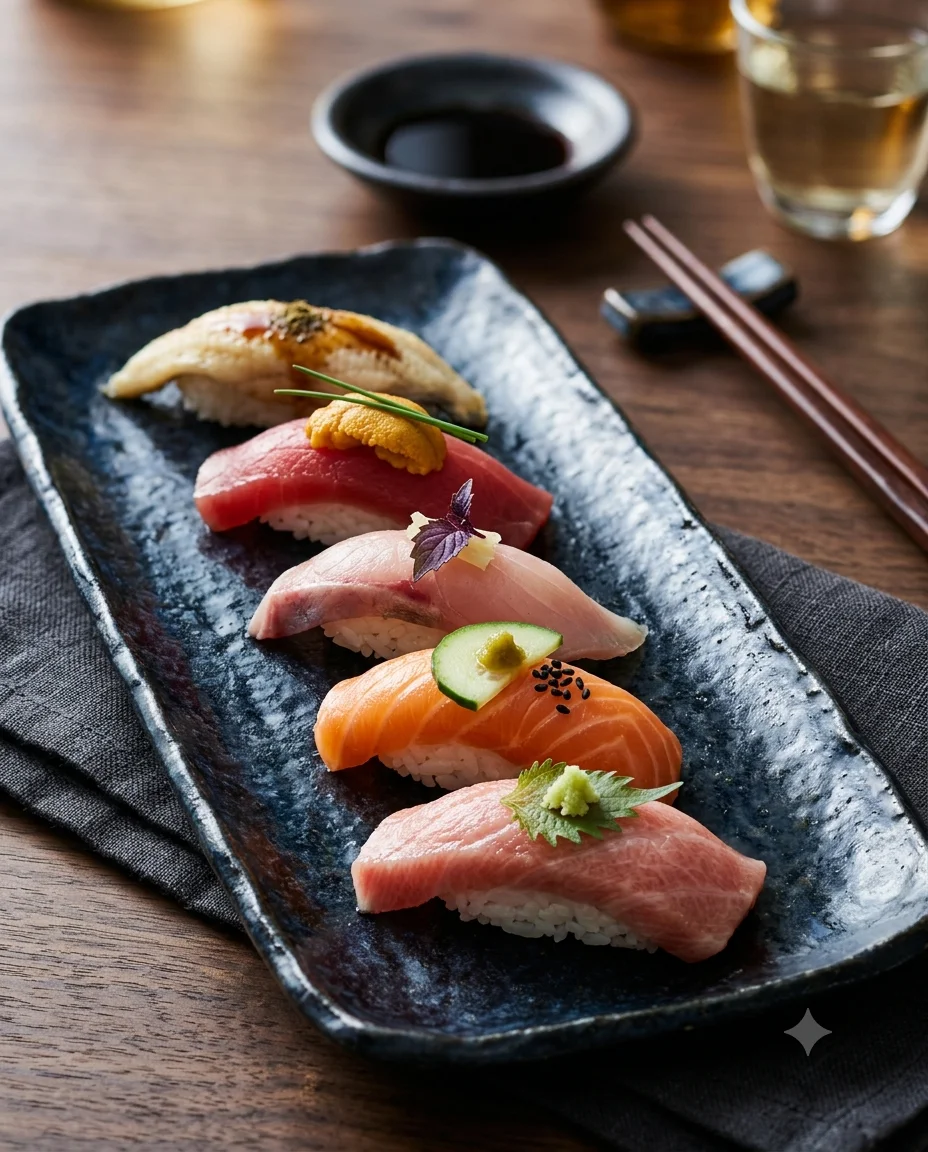 Modern Sushi Tasting Menu