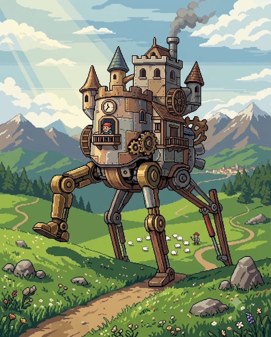 Wizard’s Moving Castle