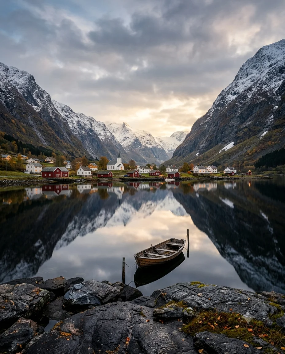 Norwegian Fjord Village