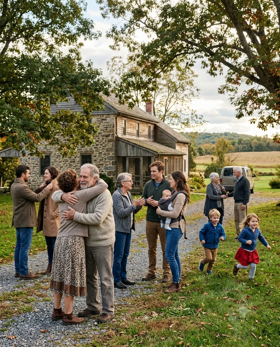 Family Reunion on the Farm