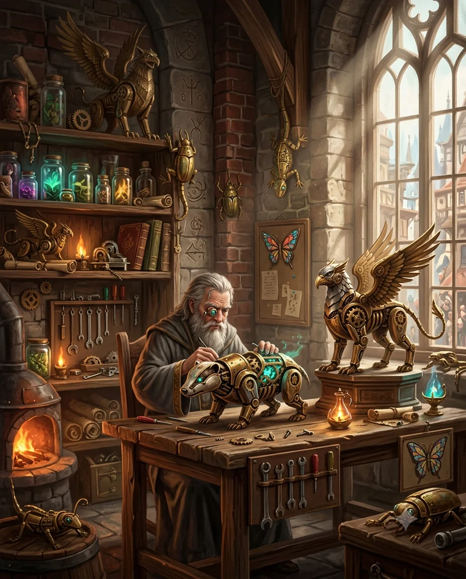 Clockwork Wizard Workshop