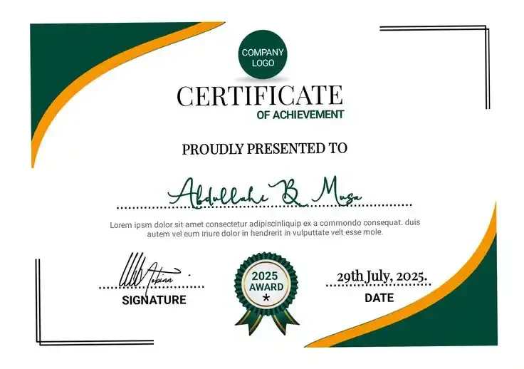 Cerificate Promt Text Logo visual with text logo cite insert png certificate line