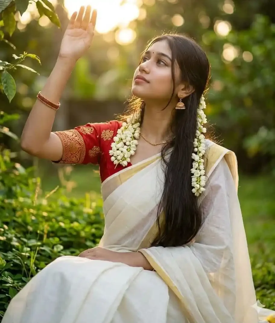 Cinematic Traditional Golden Gold visual with cinematic traditional golden gold she hair stunning