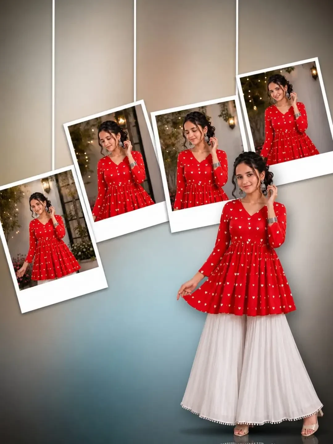 Generation Collage Studio visual with collage studio fashion pose soft stylish aesthetic