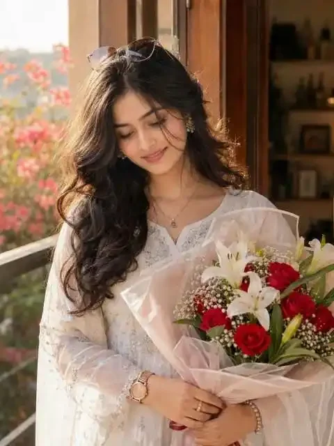सुनहरे पारंपरिक सिनेमाई instagram के साथ सुनहरे पारंपरिक सिनेमाई दृश्य उसकी सफेद वह