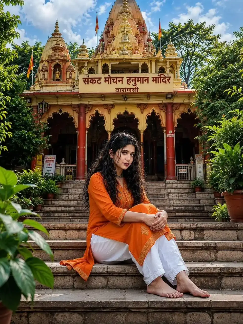 भारतीय मंदिर आउटडोर दृश्य के साथ भारतीय मंदिर आउटडोर सिनेमाई दृश्य फोटोग्राफी पूर्ण
