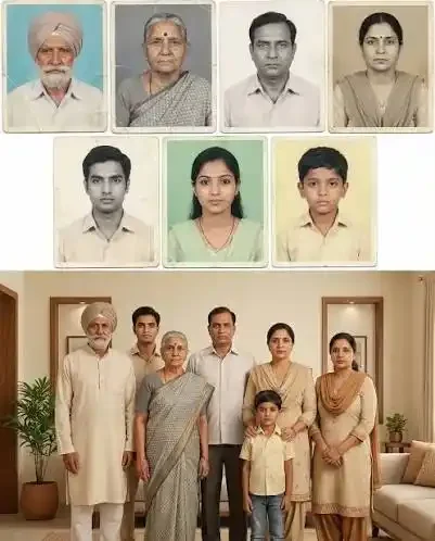 Studio Family جميع العناصر المرئية مع عائلة الاستوديو جميع الأشخاص والألوان الأصلية