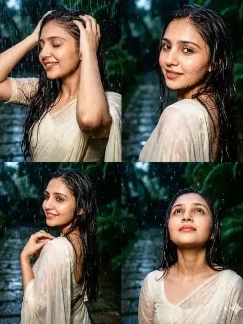 Wet Indian Cinematic visual with wet indian cinematic fashion panel instagram collage